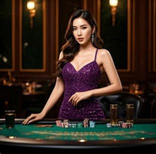 Live Quickspin dealer studio with high-definition multi-camera setup